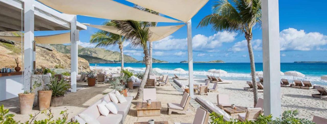 Top Floor Unit 520 Ft2 - 48 M2 With Stunning Dominant View On Ocean, St Barth, Orient Bay Lejlighed Cul de Sac Eksteriør billede